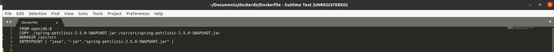 DockerFile